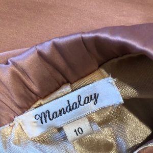 Special occasions long silk skirt